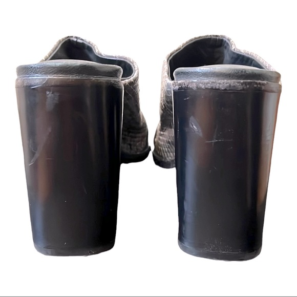 Rag & Bone 'Tristan' Snake Print Suede Leather Mule Sandals, size 7 - Picture 13 of 13